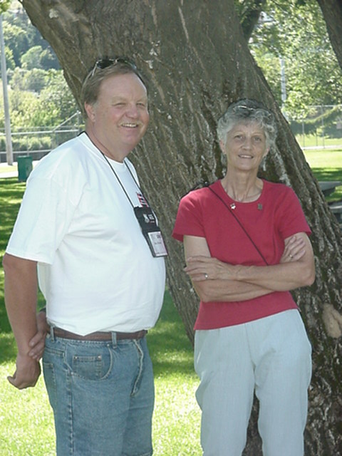 Dick Parkes & Evelyn Clapperton