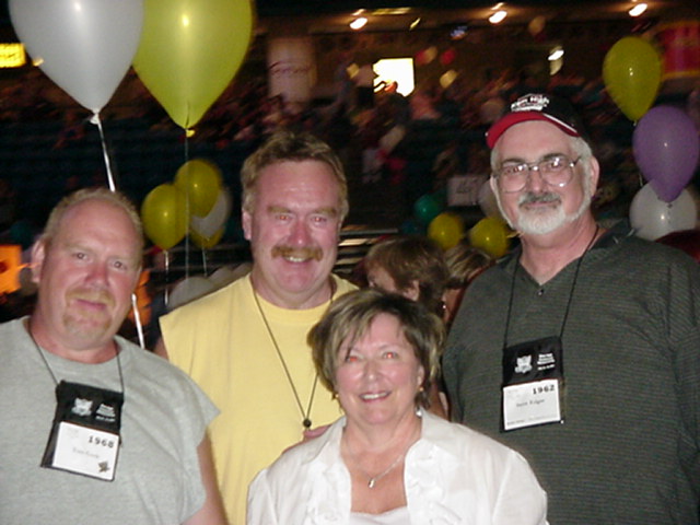 Tom & Charlie Cook, Jeannie (Pentland) Campabell, Steve Edgar
