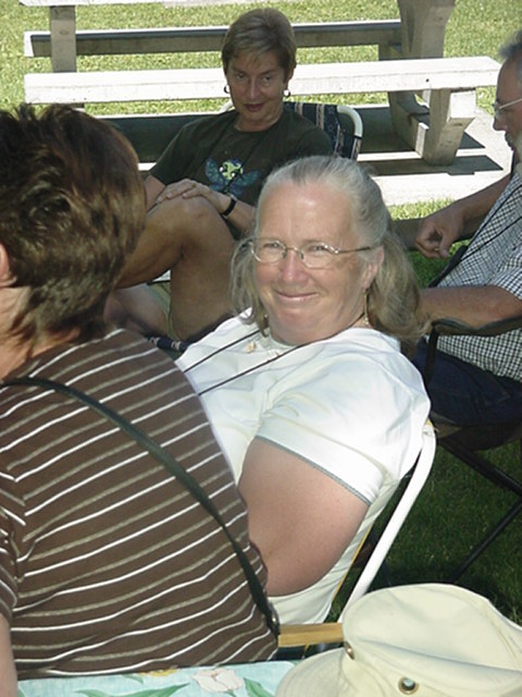 UK Looking On (Helen (Kolek) Pillott in background)