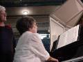 Jeannie (Pentland) Campbell - Playing Piano :: Click photo for larger view