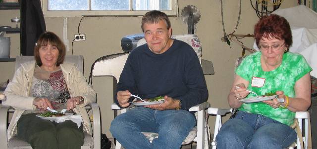 Linda (Ashby) Grywacheski, Dave Grywacheski, Tonnie Tyrrell :: Click image to download full-sized image