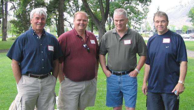Jim Stewart, Ron Maguire, Larry Morgan, Dave Grywacheski :: Click image to download full-sized image