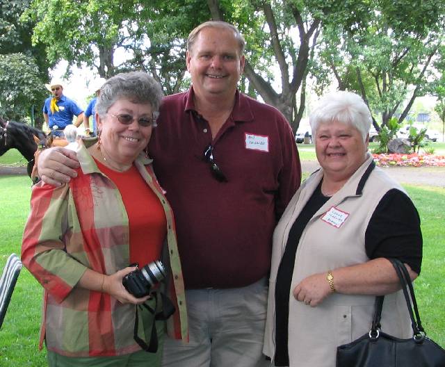 Alice (McArthur) DeMarni, Ron Maguire, Lynne Maguire :: Click image to download full-sized image