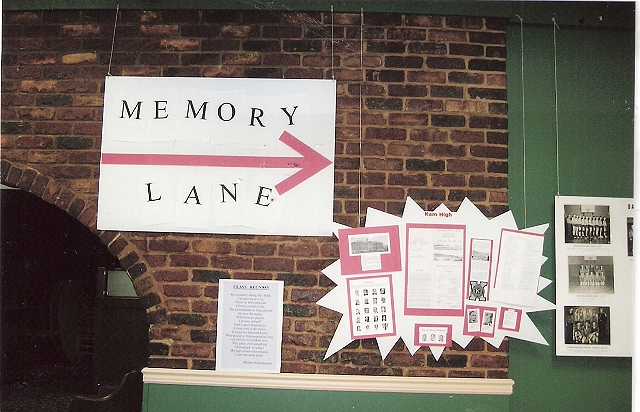 Setting up at the Plaza Hotel - Memory Lane takes shape