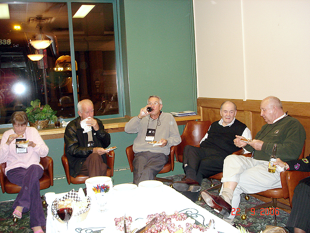 W&C-September 22, 2006 - Bev Collier, Vic Kornelson, ?, Jack Dunlop, Ralph Kopec