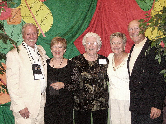 Dinner-September 23, 2006 - Jim Strasman, May Morrison, Marion Owens, Brenda & Ed Strasman