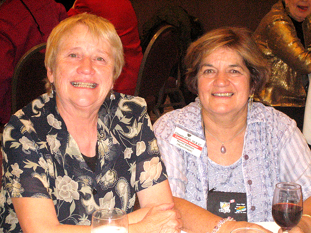 Dinner-September 23, 2006 - Margaret Ann Wyse, Muriel Wyricimaga