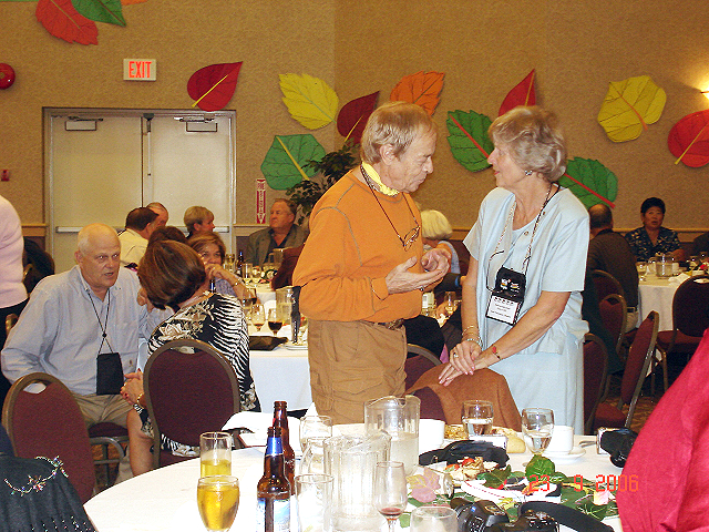 Dinner-September 23, 2006 - Frank Clark, Ann Madill