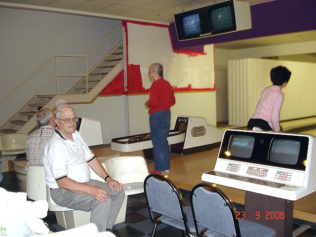 Bowling - September 23, 2006 - John Arnold. Geraldine Armstrong, Kiyoko Oishi