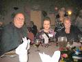 Dinner-September 23, 2006 - Russell Black, Stella Black, Grace Black :: Click photo for larger view