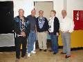 KSS Heritage Hall - September 23, 2006 - Jim & Ed Strasman, Ron Jones, Moya Thomson, Laron Smith :: Click photo for larger view