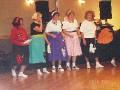 Dinner-September 23, 2006 - Skit Presentation - Muriel Wyricimaga, Joan Wyse, Bonnie Smith, Velma Thompson, Ruth Stokstad :: Click photo for larger view