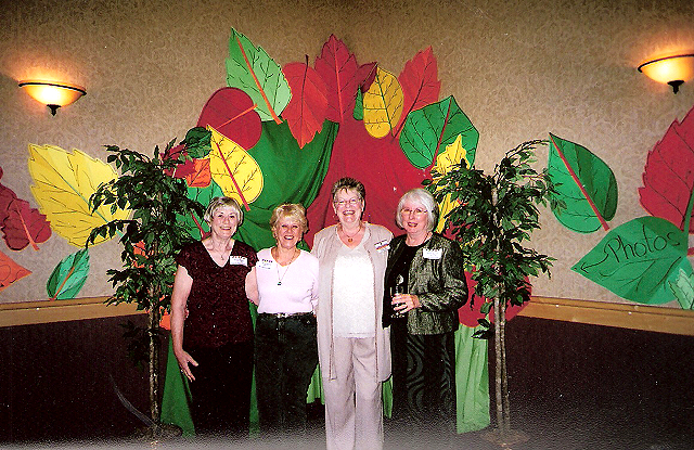 Dinner-September 23, 2006-Donna Donaldson, Mary Ann Ellis, Louise Sponaugle, Jo Hasler