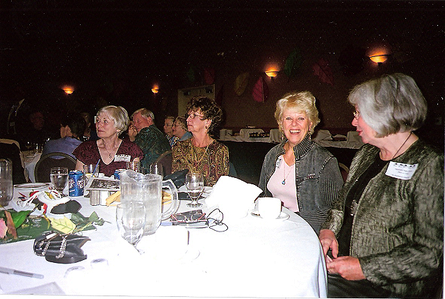 Dinner-September 23, 2006-Donna Donaldson, Rae McMorran, Mary Ann Ellis, Jo Hasler