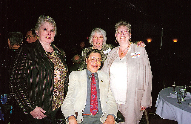 Dinner-September 23, 2006-Christine & Dick Yuen, Jo Hasler, Louise Sponaugle
