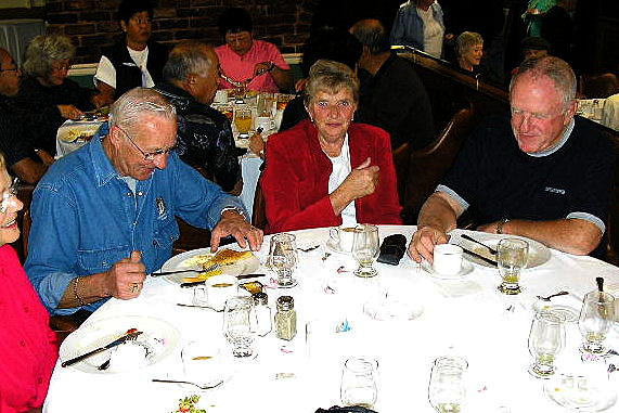Farewell Breakfast-September 24, 2006-Evelyn & Danny Pochay, Lois & Meredith Scott