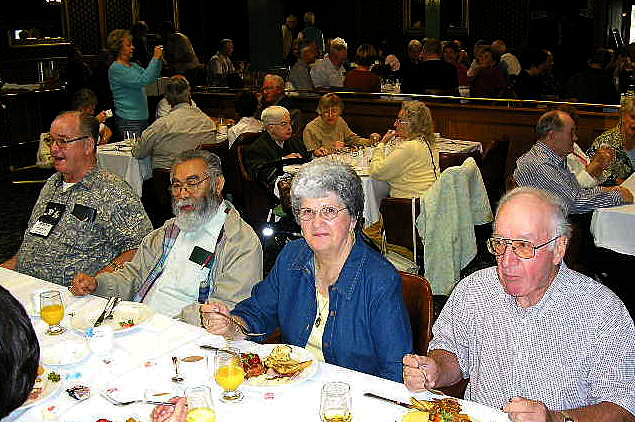 Farewell Breakfast-September 24, 2006-Ron Jones, Tetsuo Yoshida, Myrna Wilcox, Peter Hasbon