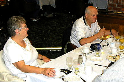 Farewell Breakfast-September 24, 2006-Shirley Abraham, John Arnold