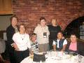 Farewell Breakfast-September 24, 2006-Shirley Bonner, Muriel Wyricimaga, Sharron Martin, Carol Holt, Joan Moore, Tomi Yamada, Masako Serizawa. :: Click photo for larger view