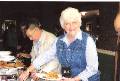 Farewell Breakfast-September 24, 2006-Richard Caloren, Joan Borthwick :: Click photo for larger view