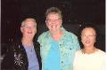 Farewell Breakfast-September 24, 2006-Mugs Nesbitt, Louise Sponaugle, Marie Yasui :: Click photo for larger view