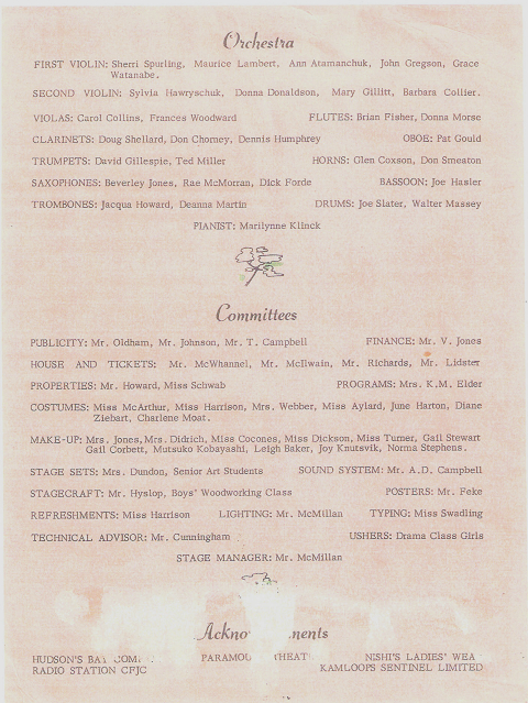 1956 Operetta - The Mikado