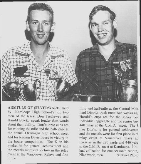 Don Tretheway & Harold Black - 1955? - Big Winners