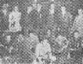 Kamloops Midget All-Star 1953-54 BC Champions - Back Row:- Don Wilkie, Al Raymond, Bruce Harrison, Hugh Fossett, Gord Tansley, Jerry Stenson, George Morton (Coach).  Front Row:- Norio Sakaki, Doug Smith, Everett Miller, Bob Gannon, Bud Schollen, Chern Singh, Dick Sawada, Tom Miyahara.  Missing:- Wayne Olson, Ron Baker, Dave Gillespie, Cec Williamson (Manager). :: Click photo for larger view