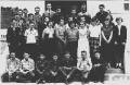 KHS Grade 8, Mr. Lennox  1952-53 - Top Row- Robert Walker, Pat Cowan, Jim Goodkey, Bill Lennox (Teacher), Gary Hogg, Ken Moyer, Ron Methot, Wilfred Durand.  3rd Row-Derrick Mitchell, Bill Hetzler, Wilma Ernewein, ?, Flora Braithwaite, Roma Holt, Sariann Mohammad Ali, Pat Davoren.  2nd Row-Nick Hajdukovich, Laron Smith, Shirley Abraham, Rena LaBlond, Susan Gottfriedson, Deanna Warsimage, Shirley Smith, Diane Pilling, Diane Gardiner.  1st Row-Brian White, Bob Goldie, George Nishimura, Fred Bagg, George Slack, John Henstock, Gerald Glowacki :: Click photo for larger view