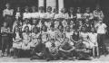 Lloyd George School, Grade 5 - 6, Mr. A. Stevenson 1947-48 - Back Row:- Jack Bennett, Maribelle Stevens, Myrna Leighton, Donna Johnson, Edna Stockford, Louise Chase, Dorothy Bradshaw, Mary Linell, Donna Donaldson, Patsy Tucker, Lena Andrews, Jim McMath.  Middle Row:- David Hughes, Johnny Glowacki, Glen Whiteman, Mickey Bafia, Larry Grant, John Muir, Nat Stokes, Buddy Schollen, Doug Smith, Robert Walker, David Smythe.  Front Row:- Dorothy Phillips, Geraldine Armstrong, Aislinn Clifford, Karen Desjardine, Norma Stevens, Jo Hasler, Louise Sponagaule, Janice Thornley, Barbara Neil, Barrie Fleming.  Seated:- Stewart Nanson, Don Robertson, Russell Black,. Gordon Tansley. :: Click photo for larger view