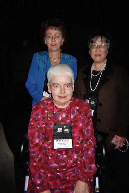 Jessie Brkovich Fedoruk, Grace Watanabe Gerenser, Frances Woodward