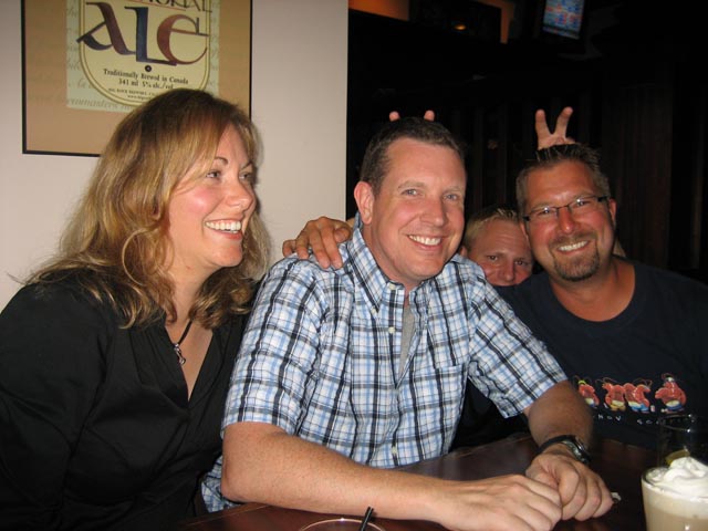 Susan Davies (Fernandez), Mitch Williams, Bob Dieno, & Jeff Shea :: Click image to download full-sized image