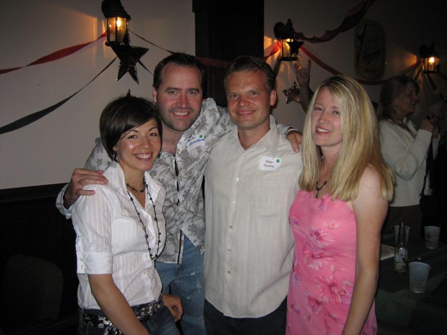 Vanessa & Brian Antenbring, Mike & Toni Slywka :: Click image to download full-sized image